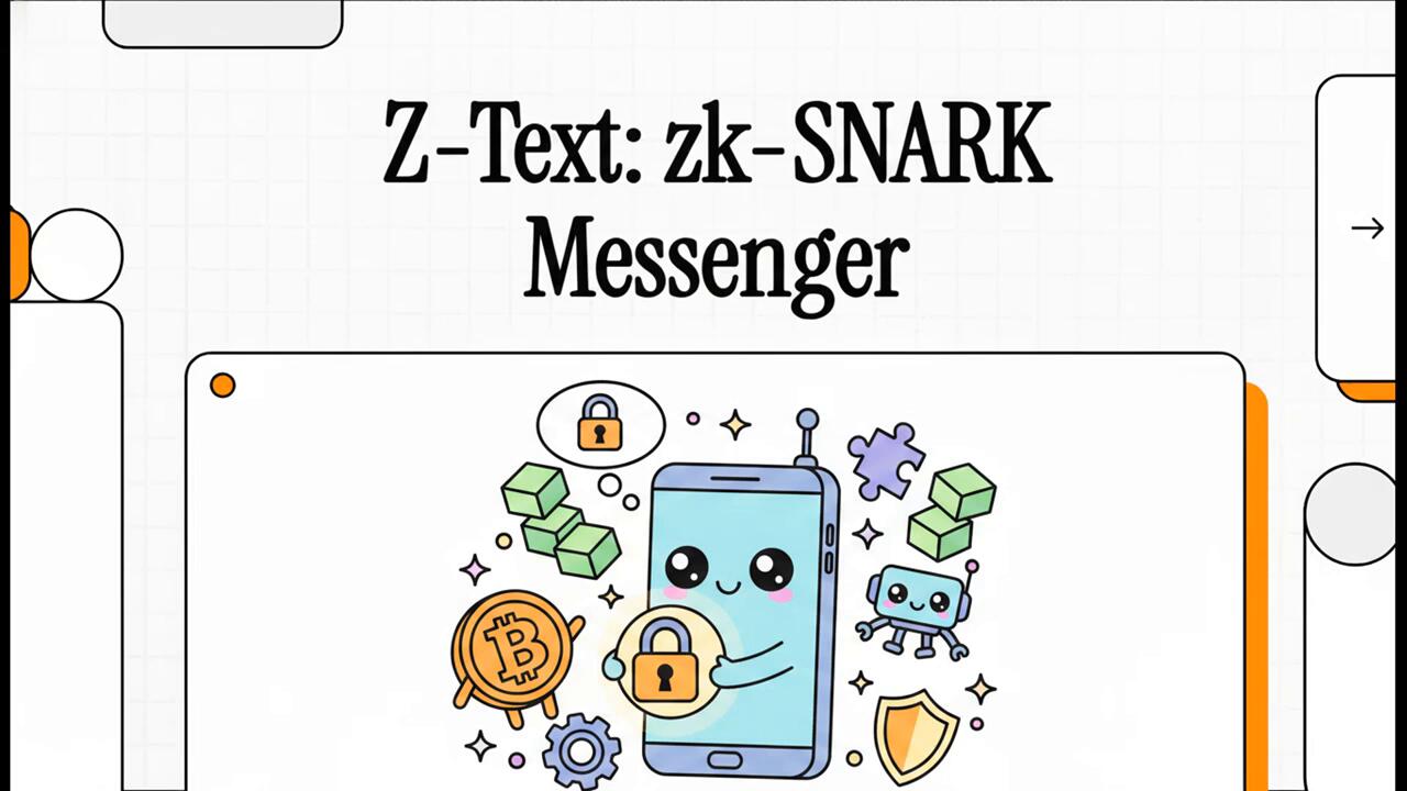 What is Z-TEXT how does it use zk-SNARKs